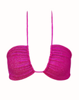 Bianca Top in Magenta Shimmer - Final Sale