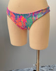 Bekka reversible Bottom in Neon Snake - Final Sale