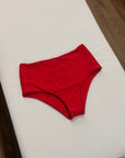 High Tide Bottom in Reddest Red - Final Sale