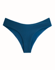 Dani Bottom in Ribbed Pacific - Final Sale