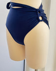 Kya Bottom in Metallic Navy - Final Sale