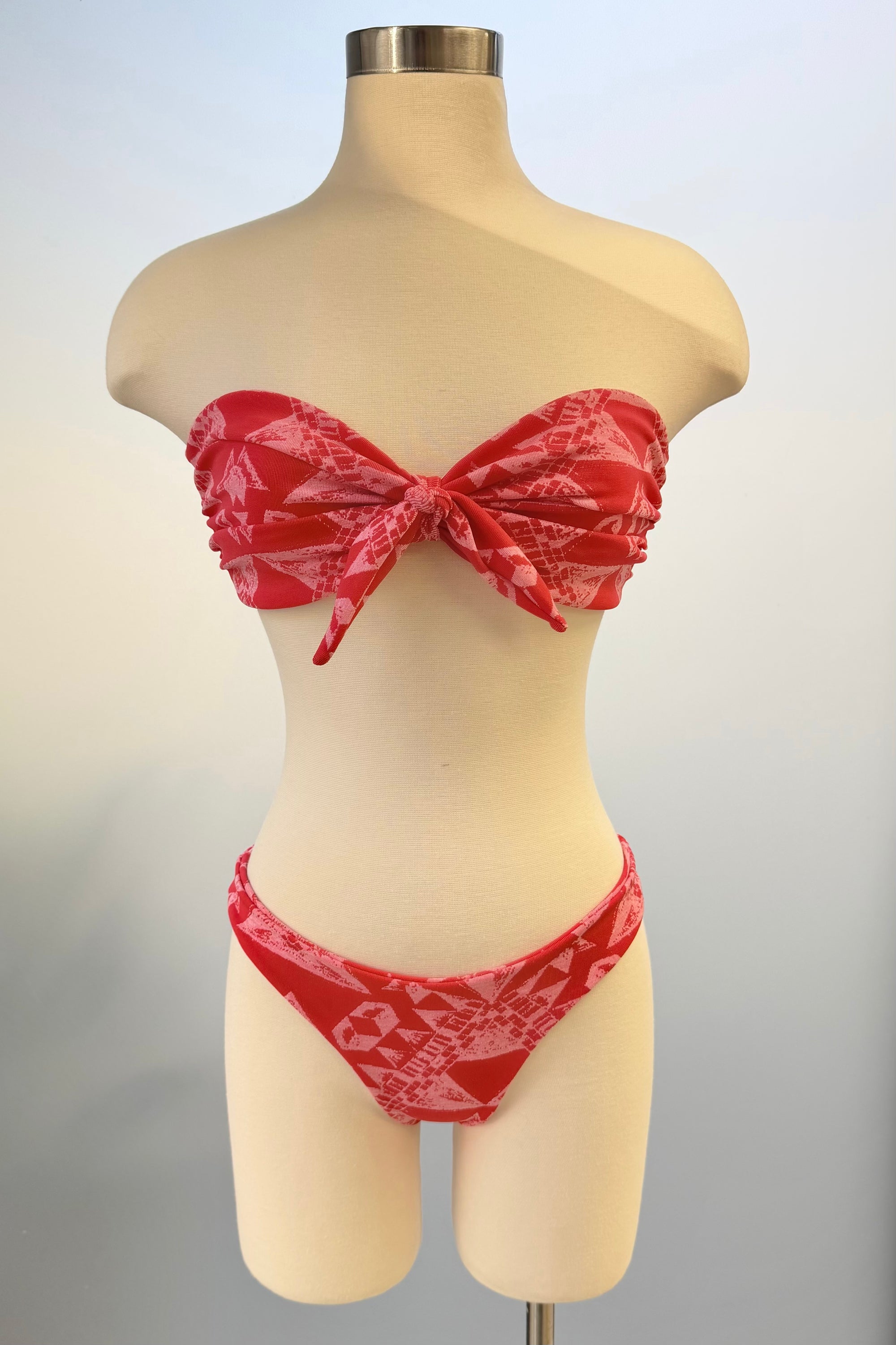 Noa Top in Red Aztec - Final Sale