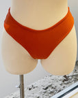Dani Bottom in Ribbed Burnt Orange - Final Sale
