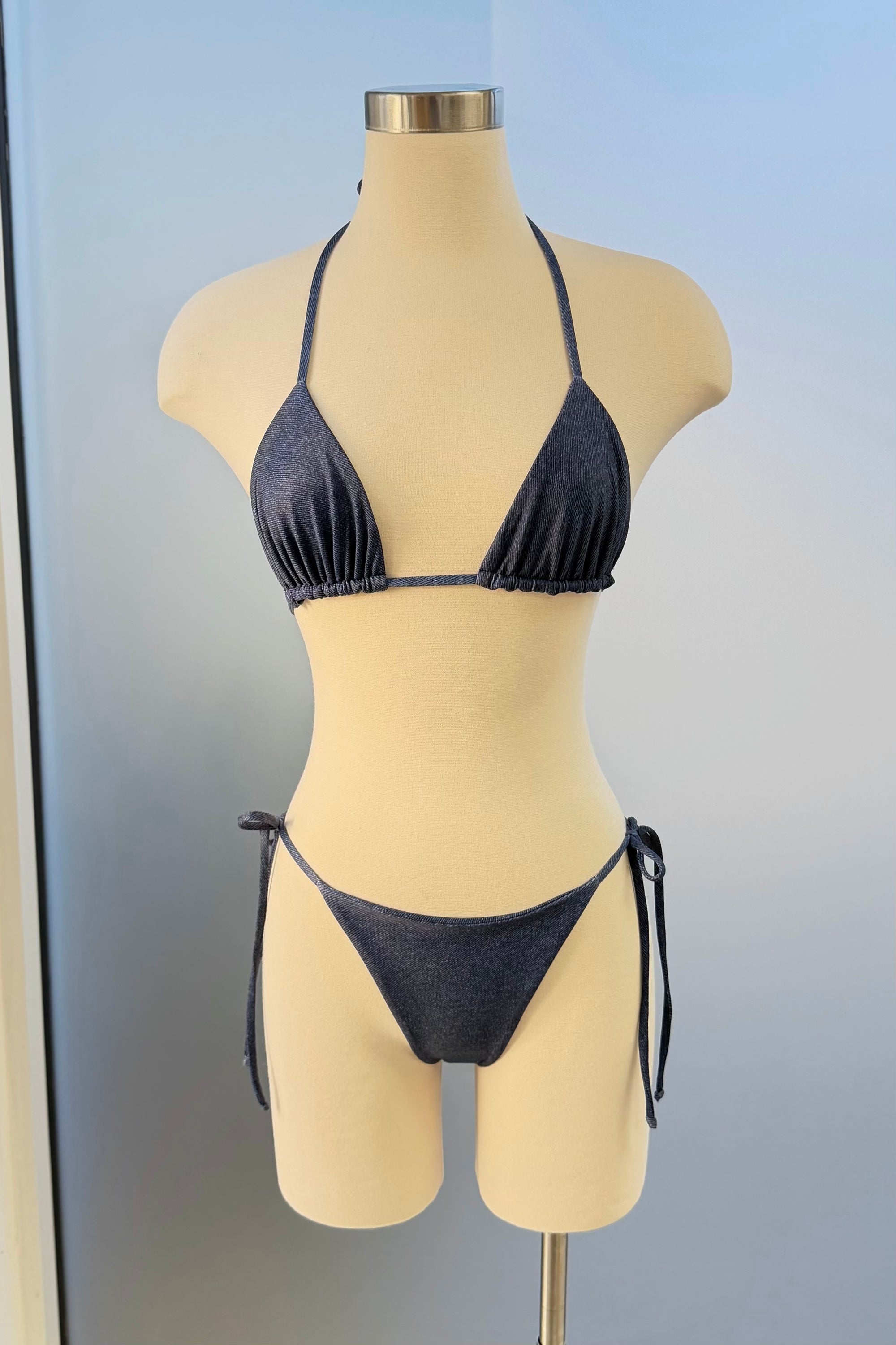 Emi Top in Dark Denim - Final Sale