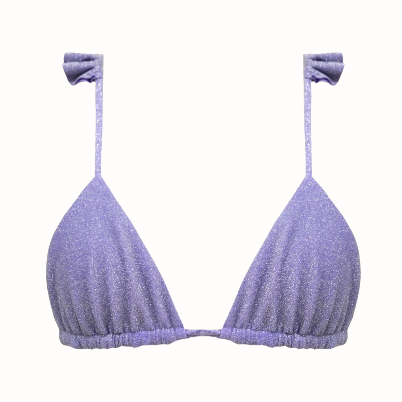 Carla Bikini Top in Lilac Shimmer