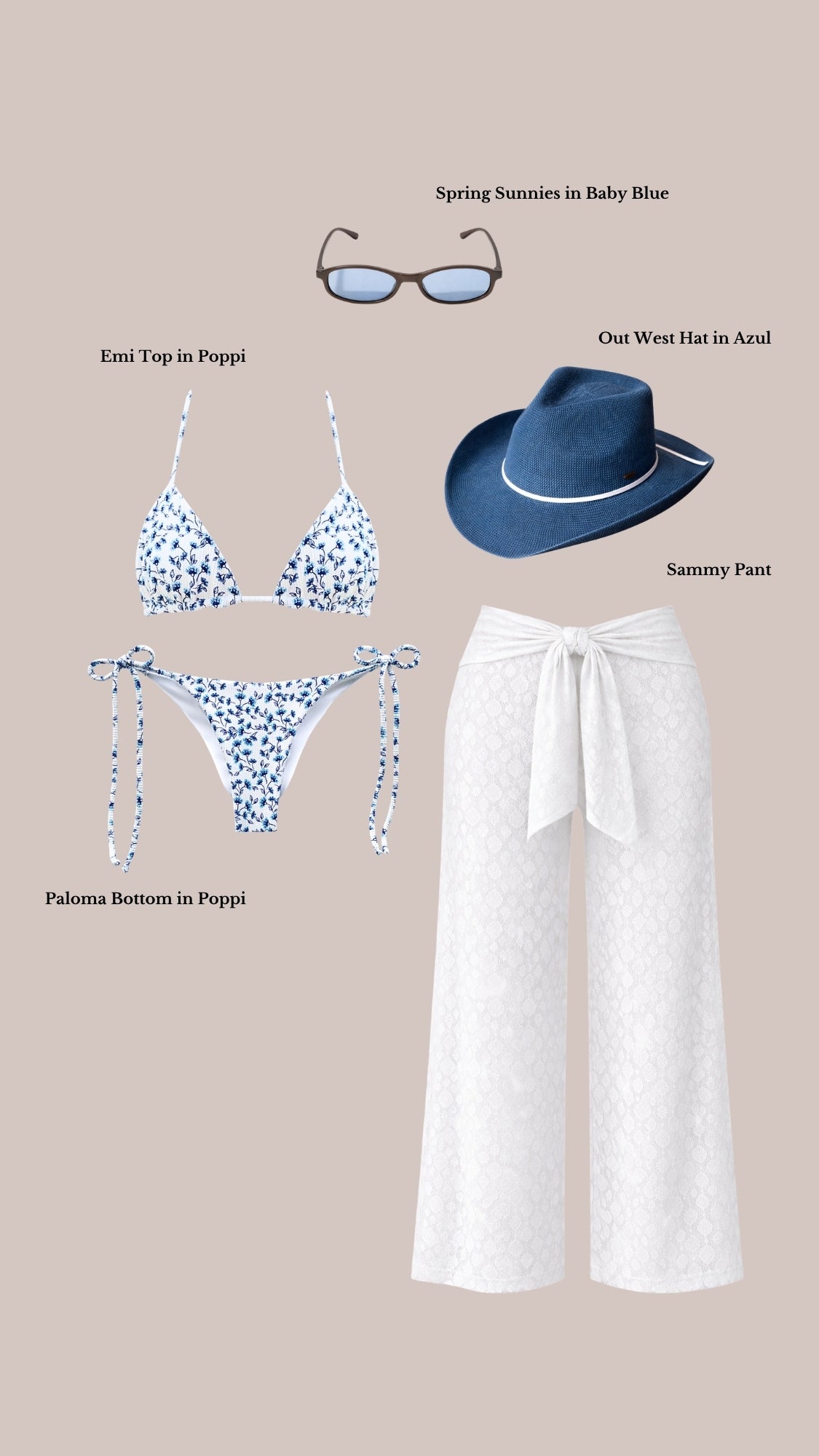 Seaside Bloom Look