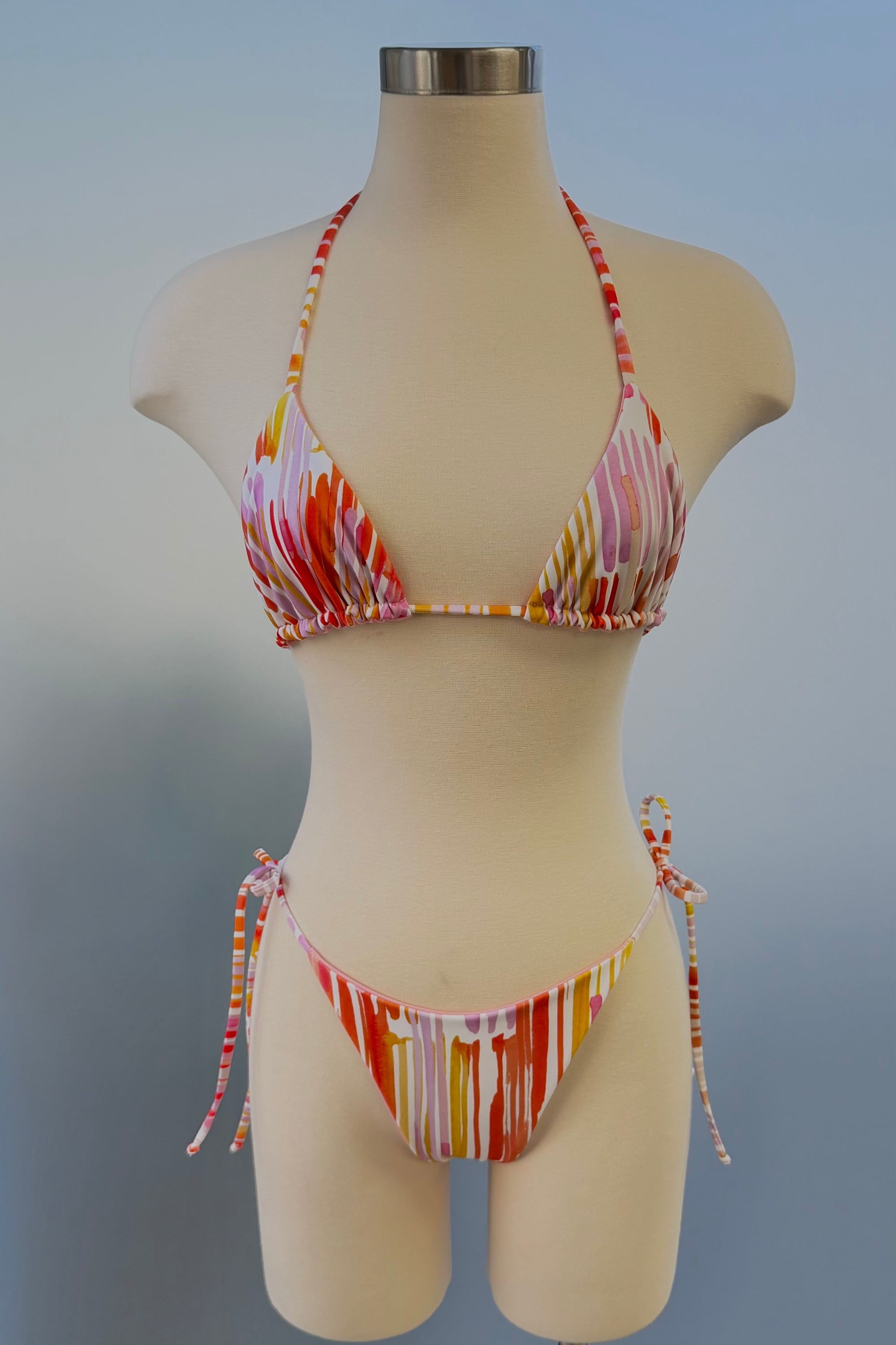 Emi reversible Top in Sunset Stripe - Final Sale