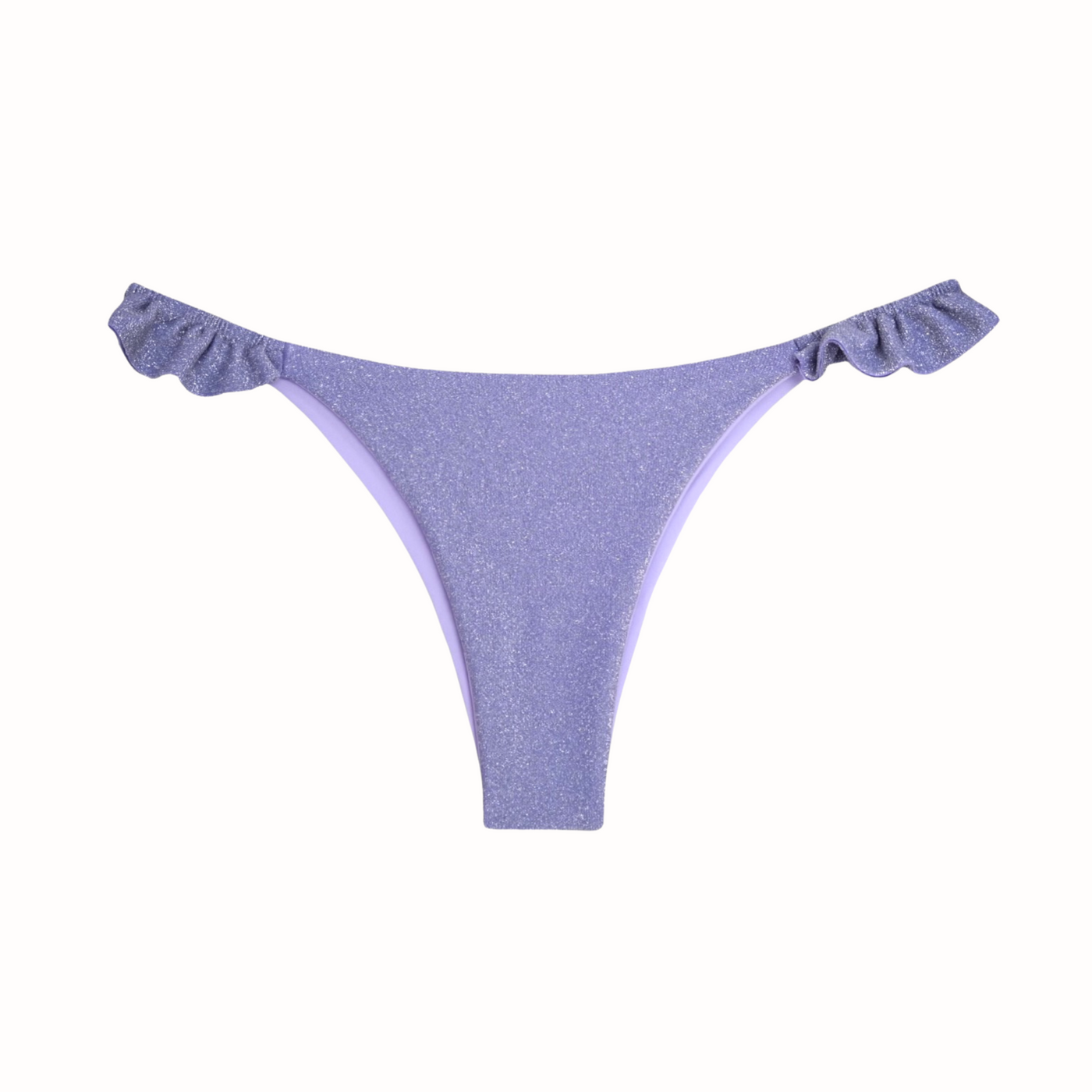 Carla Bikini Bottom in Lilac Shimmer