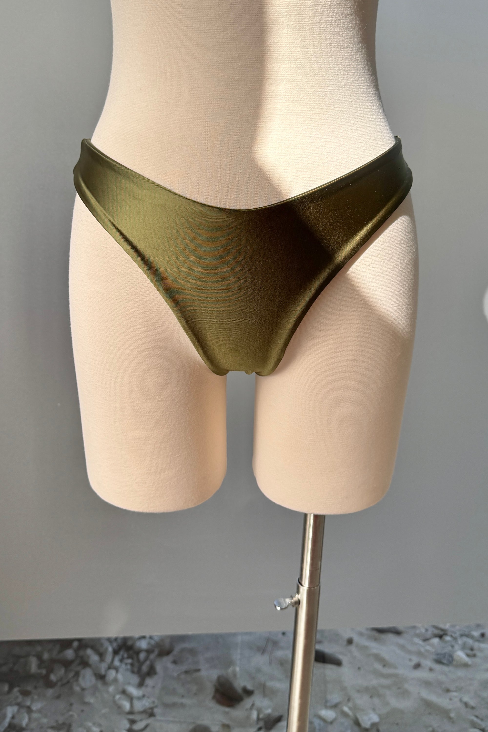 Capri Bottom in Deep Olive - Final Sale