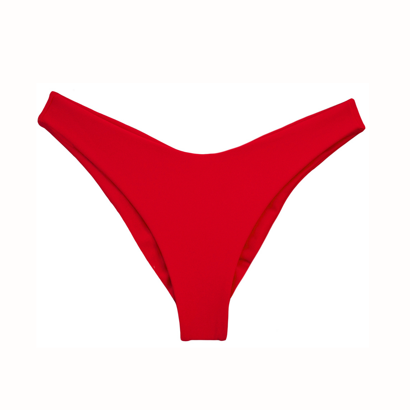 LOLA Bikini Bottom in Cherry Red