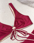 Beaded Niki Bikini Top