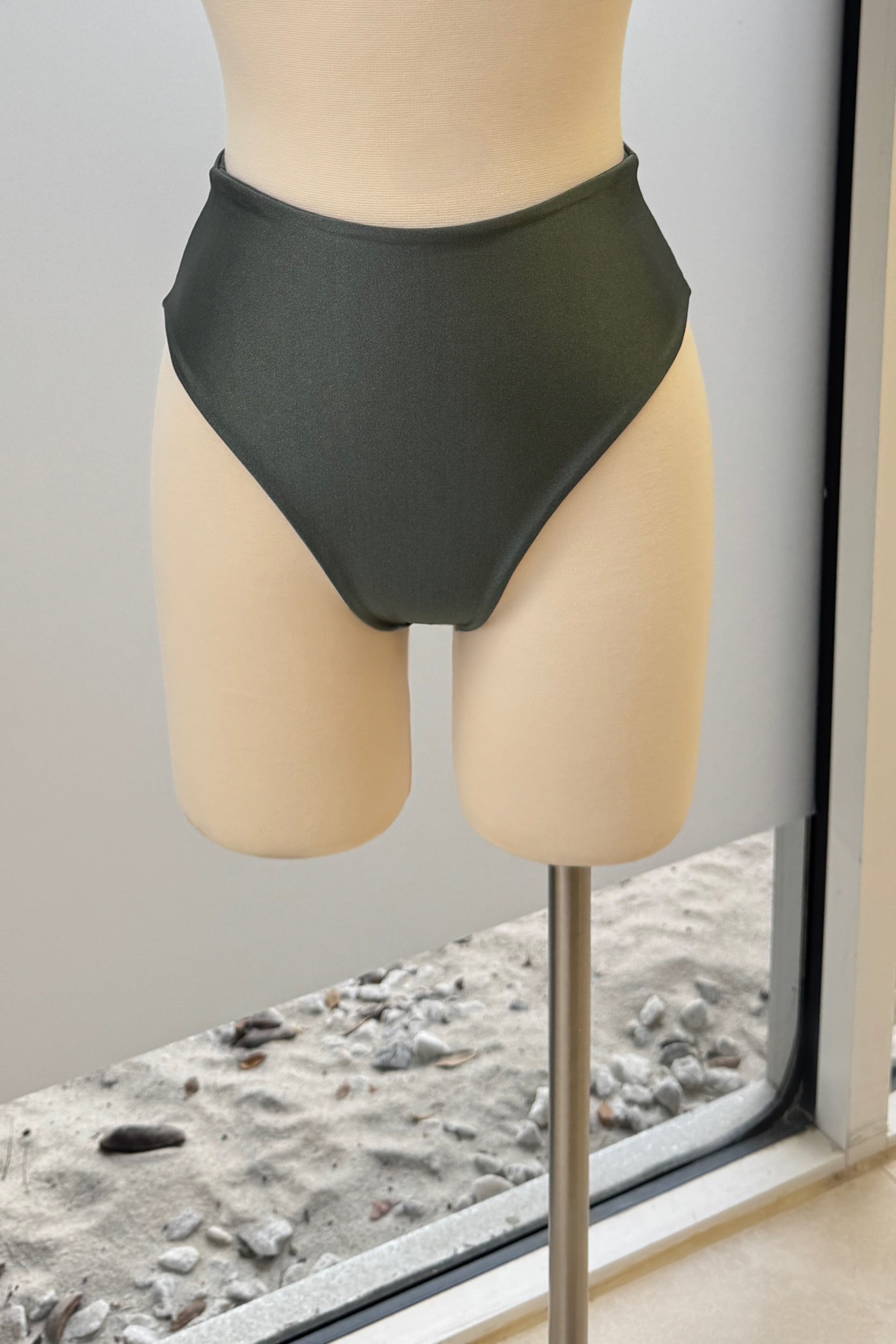 Emi Bottom in Metallic Sage - Final Sale