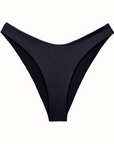 Capri Bikini Bottom in Black Opal - Final Sale