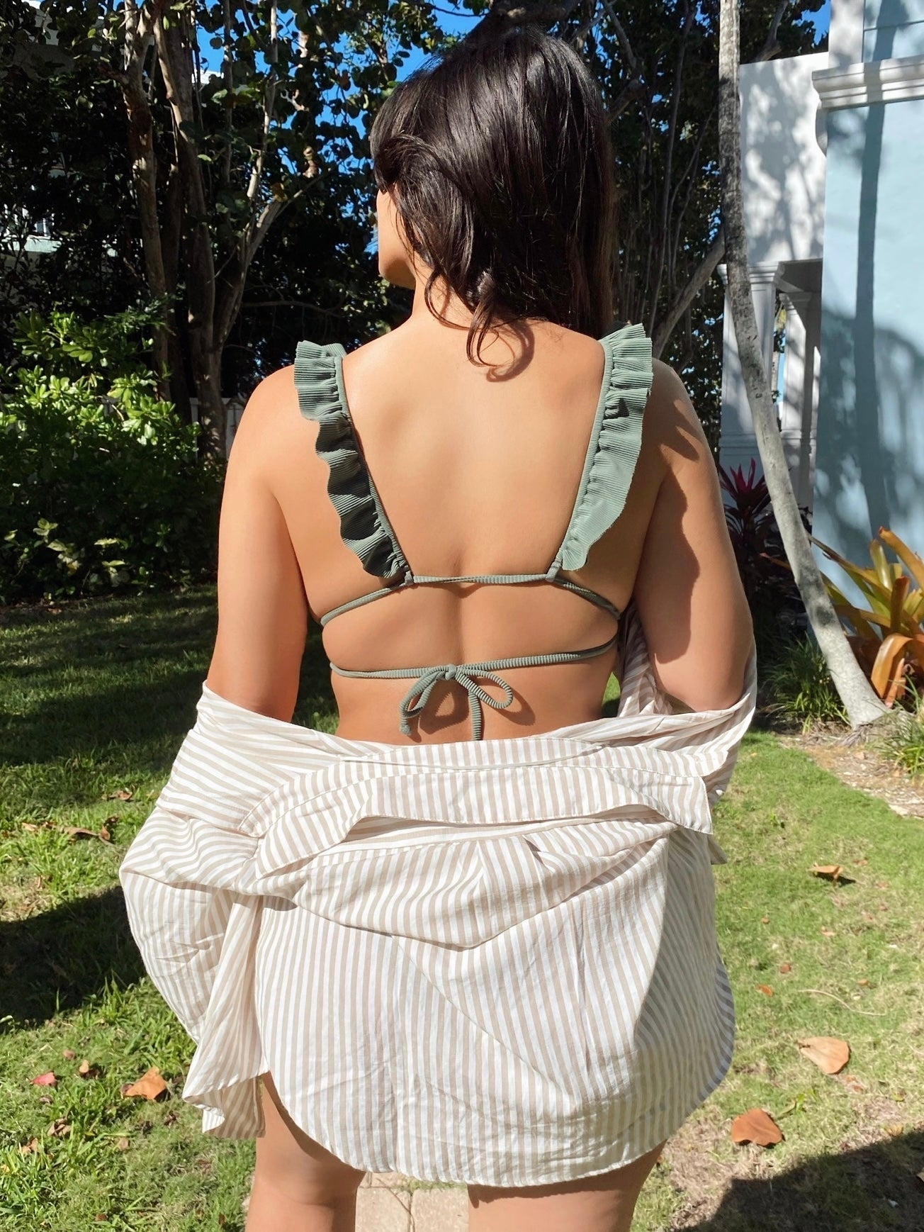 Ria Ruffle Bikini Top