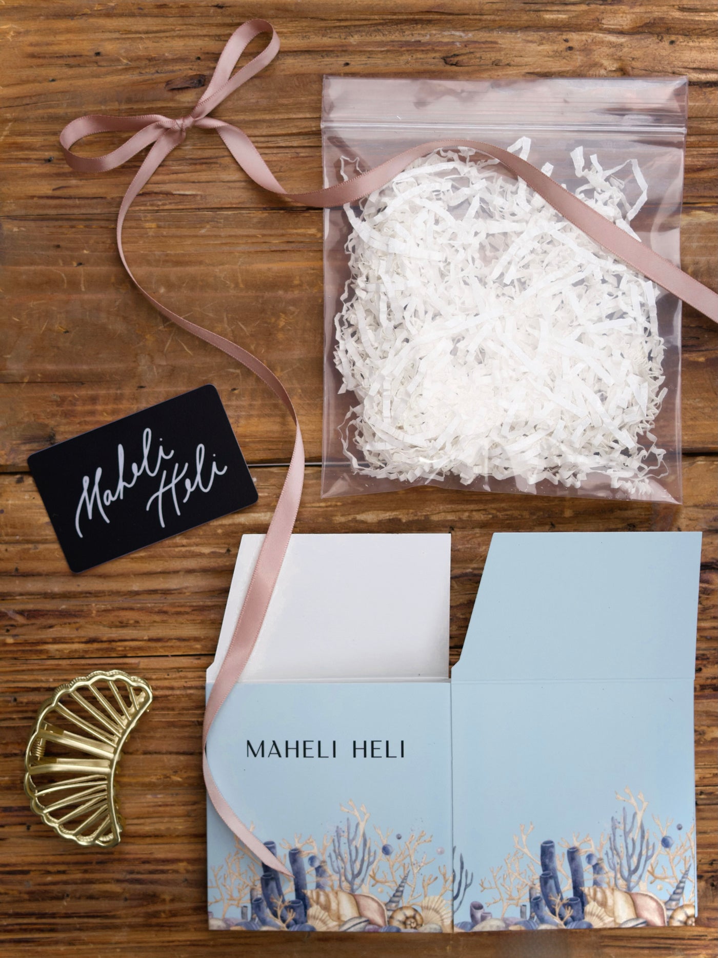 Maheli Heli Gift Card + Wrapping Kit
