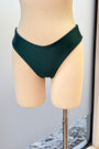 Bruni Bottom in Metallic Emerald - Final Sale