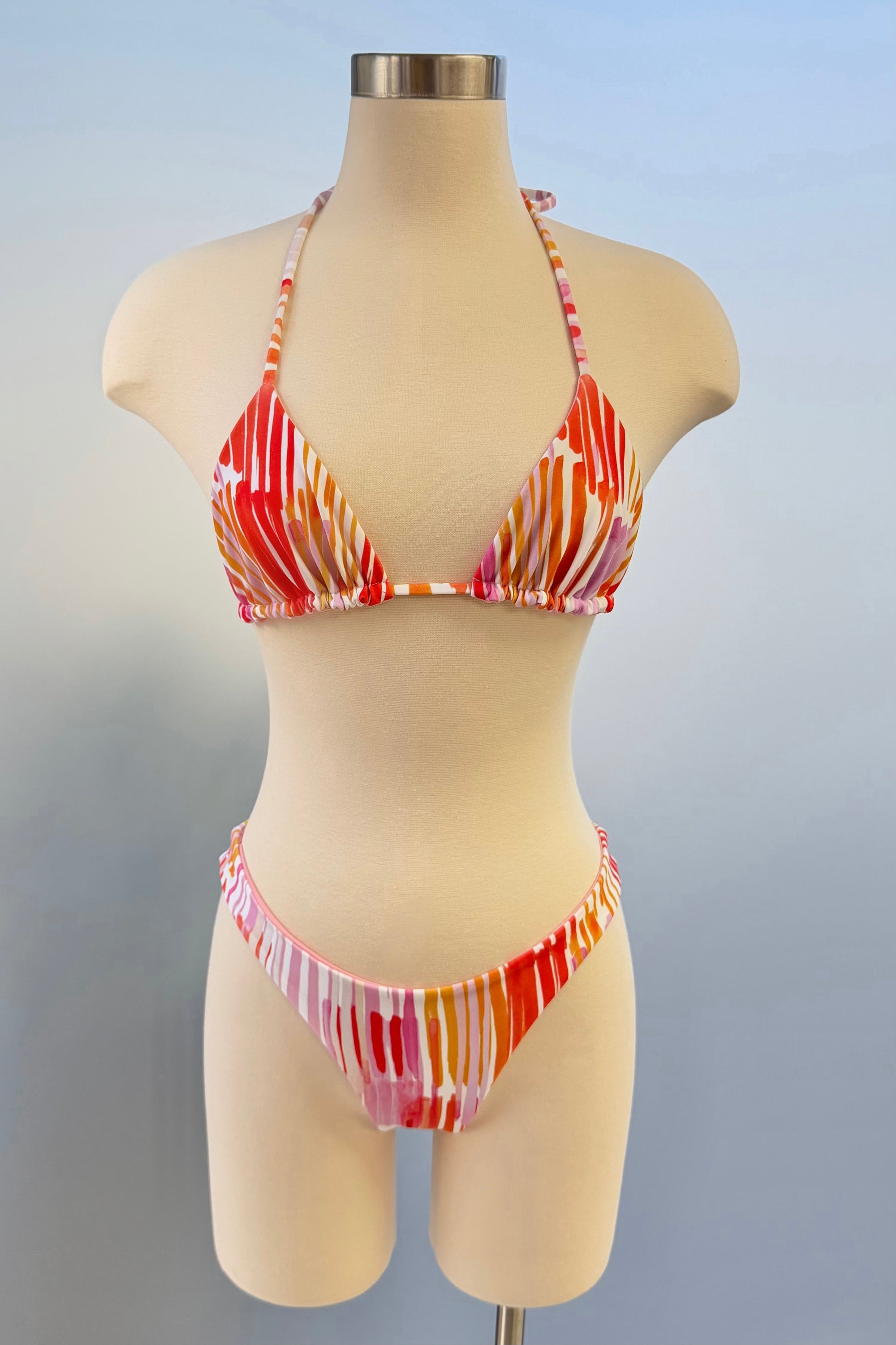 Emi reversible Top in Sunset Stripe - Final Sale