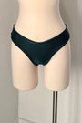 Bruni Bottom in Ribbed Emerald/Ribbed Mint- Final Sale