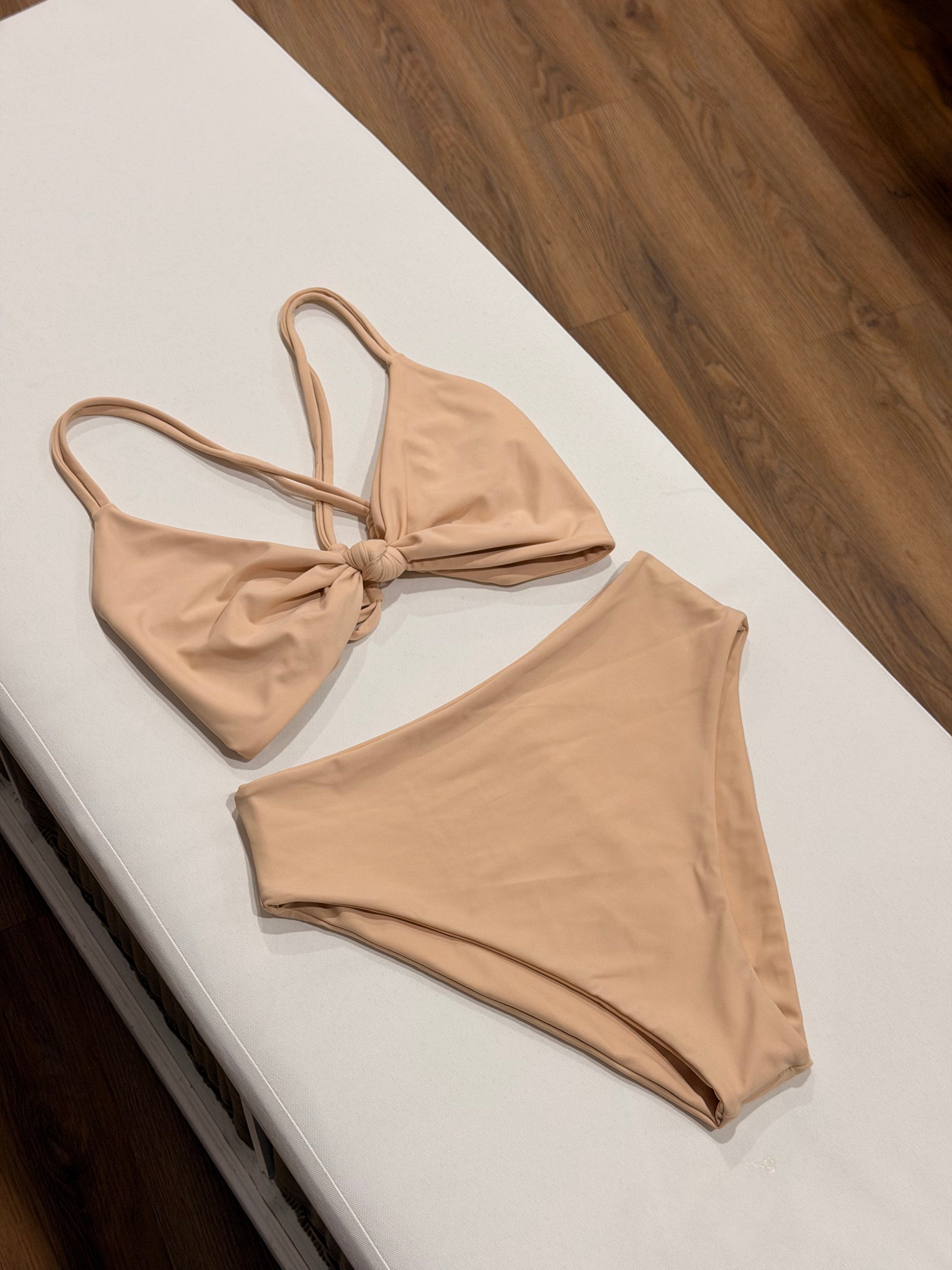 Mara Top + Emi Bottom in Warm Blush