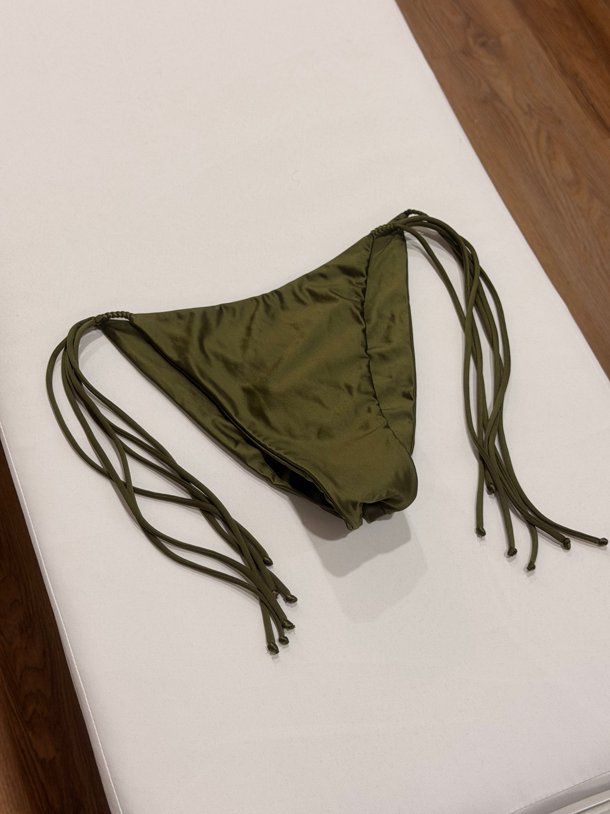 Olea Bottom in Deep Olive - final sale