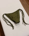 Olea Bottom in Deep Olive - final sale