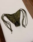 Olea Bottom in Deep Olive - final sale
