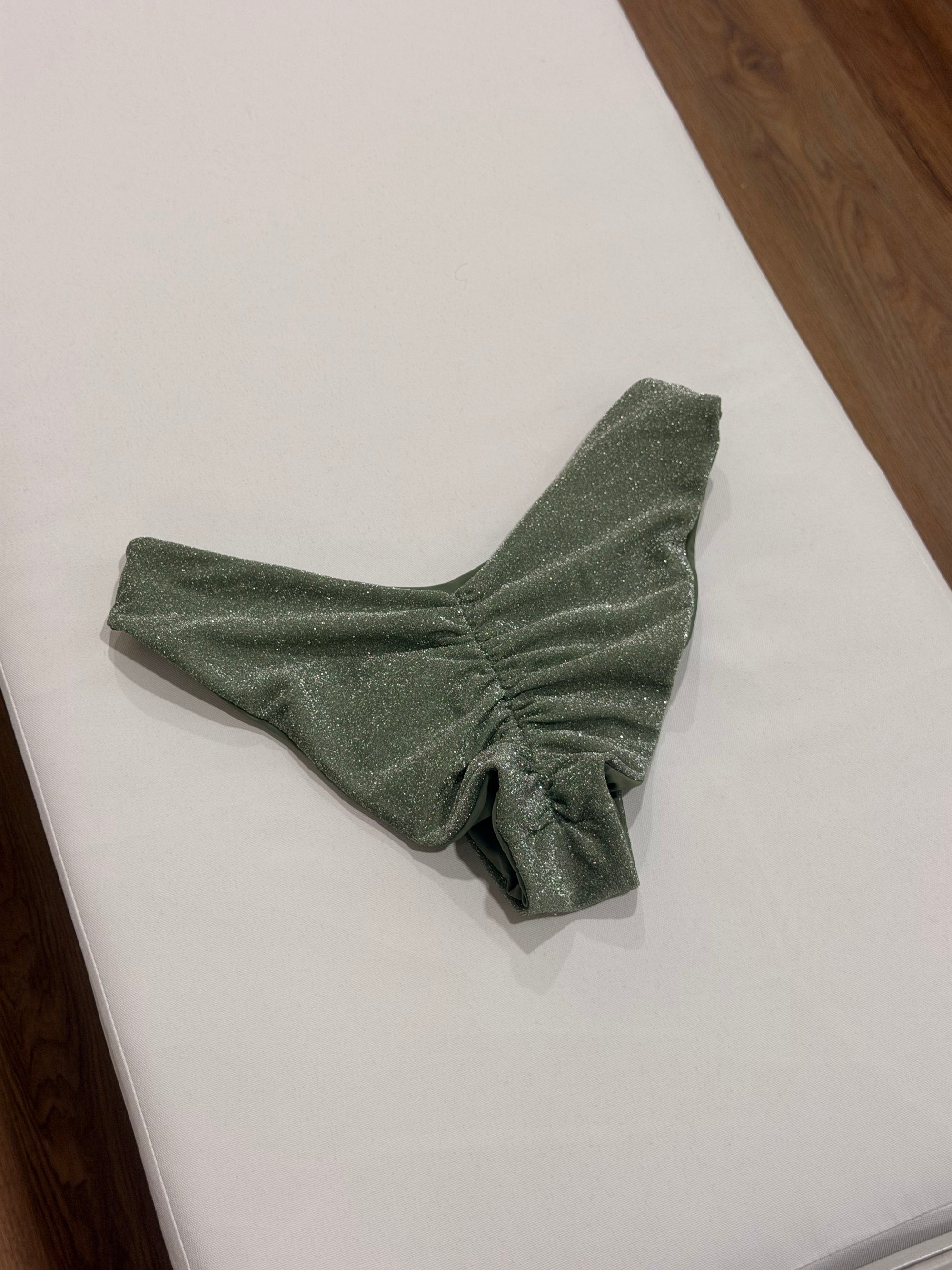 Reversible Lola Bottom in Sage Shimmer