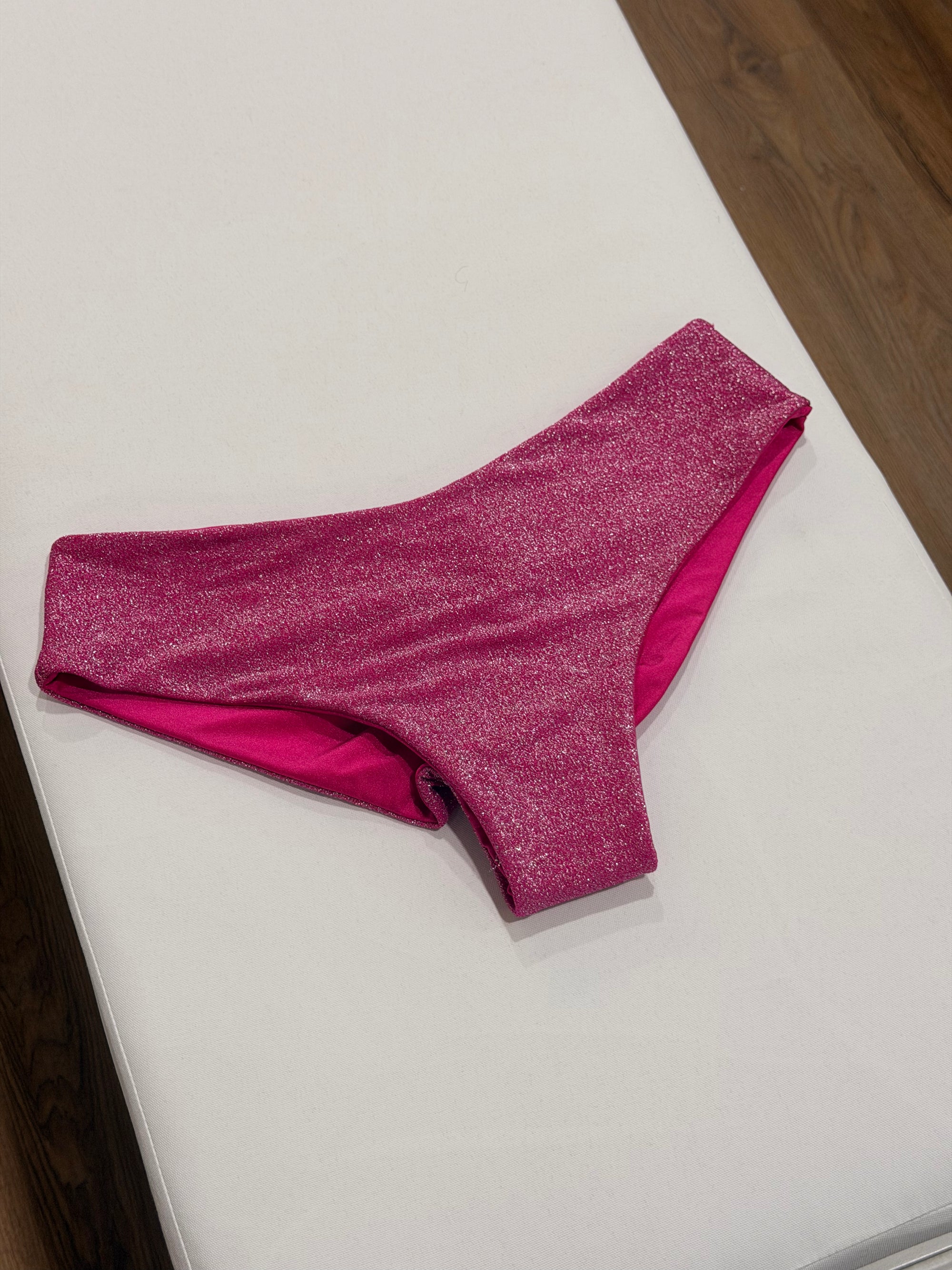 Reversible Bruni Bottom in Magenta Shimmer/Magenta