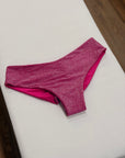 Reversible Bruni Bottom in Magenta Shimmer/Magenta