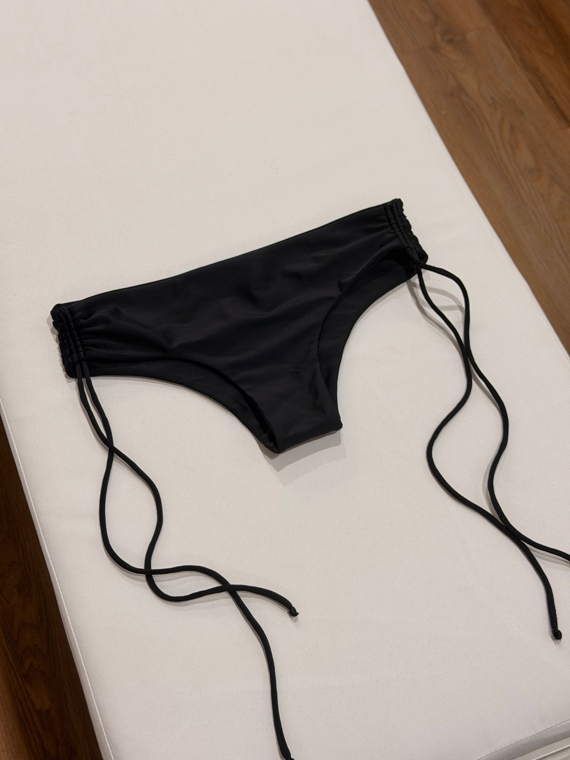 Boy Short Bottom in Black - Final Sale