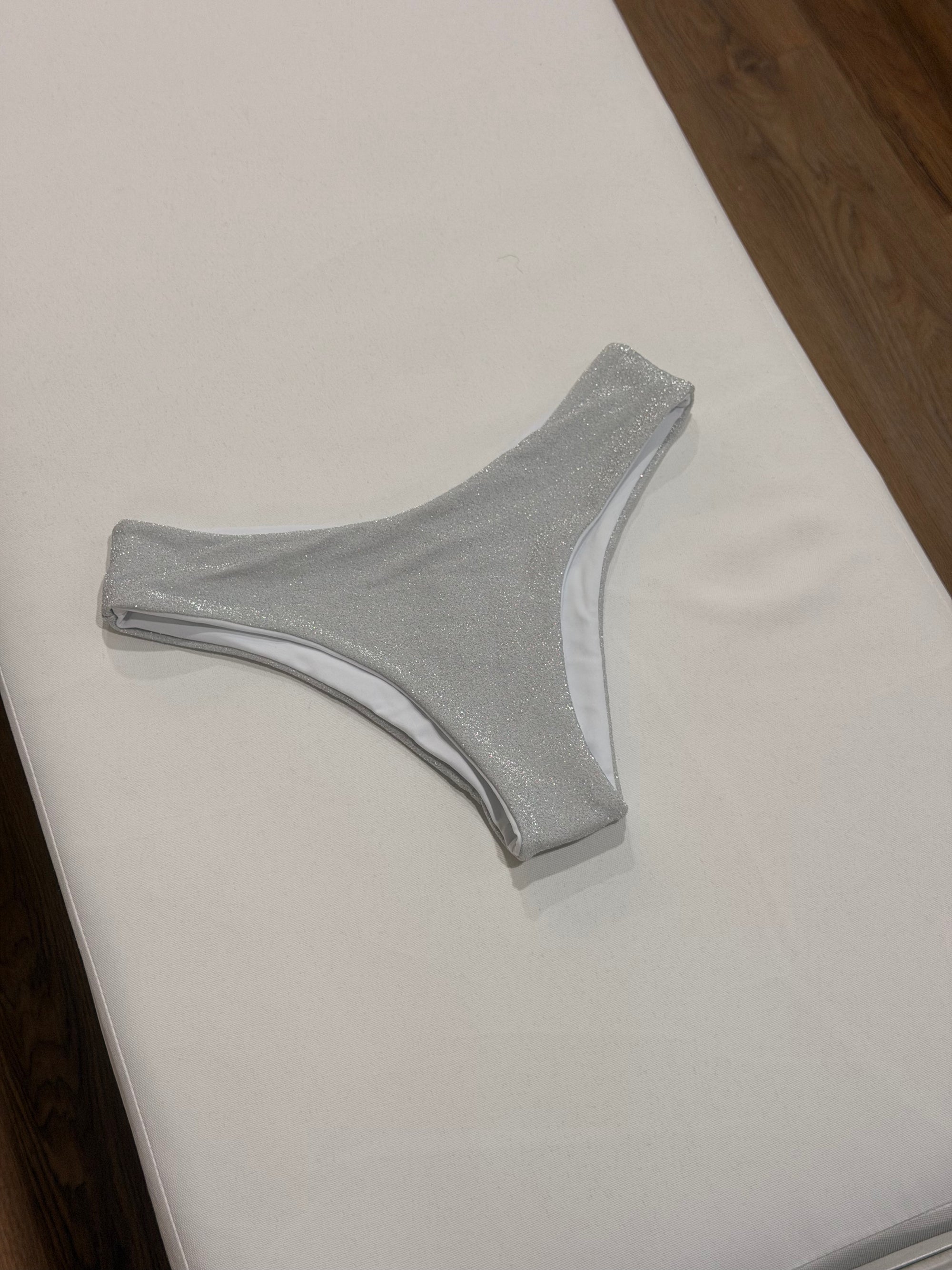 Kate Bottom in Silver Shimmer - Final Sale