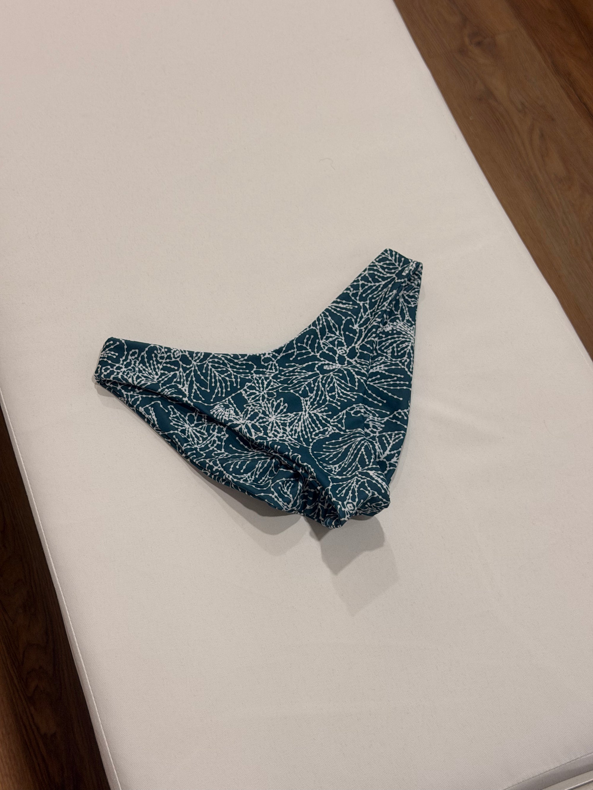 Lola Bottom in Teal Stitch - Final Sale