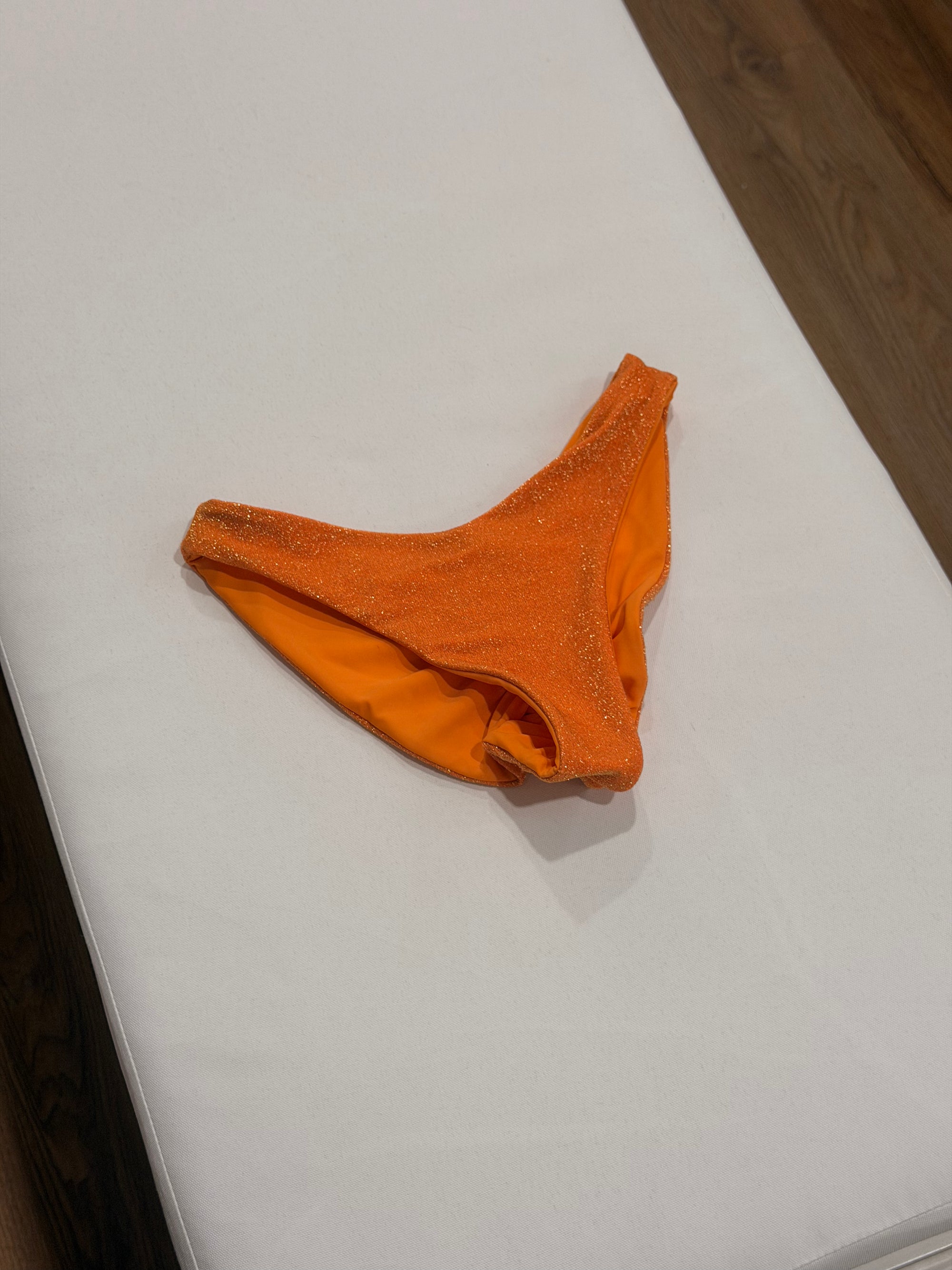 Lola Bottom in Tangerine Shimmer - Final Sale