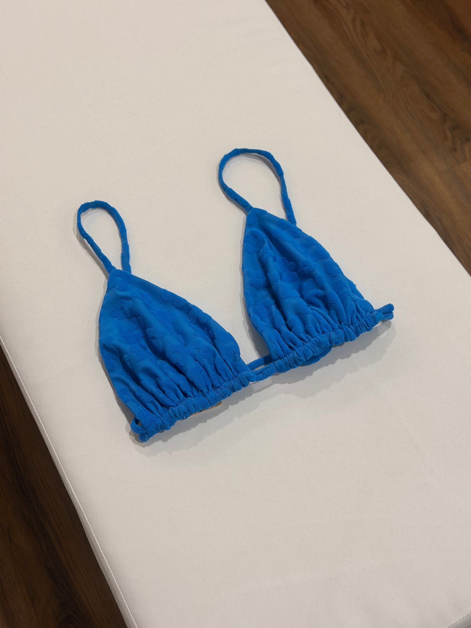 Lina Top in Cobalt Bloom - Final Sale