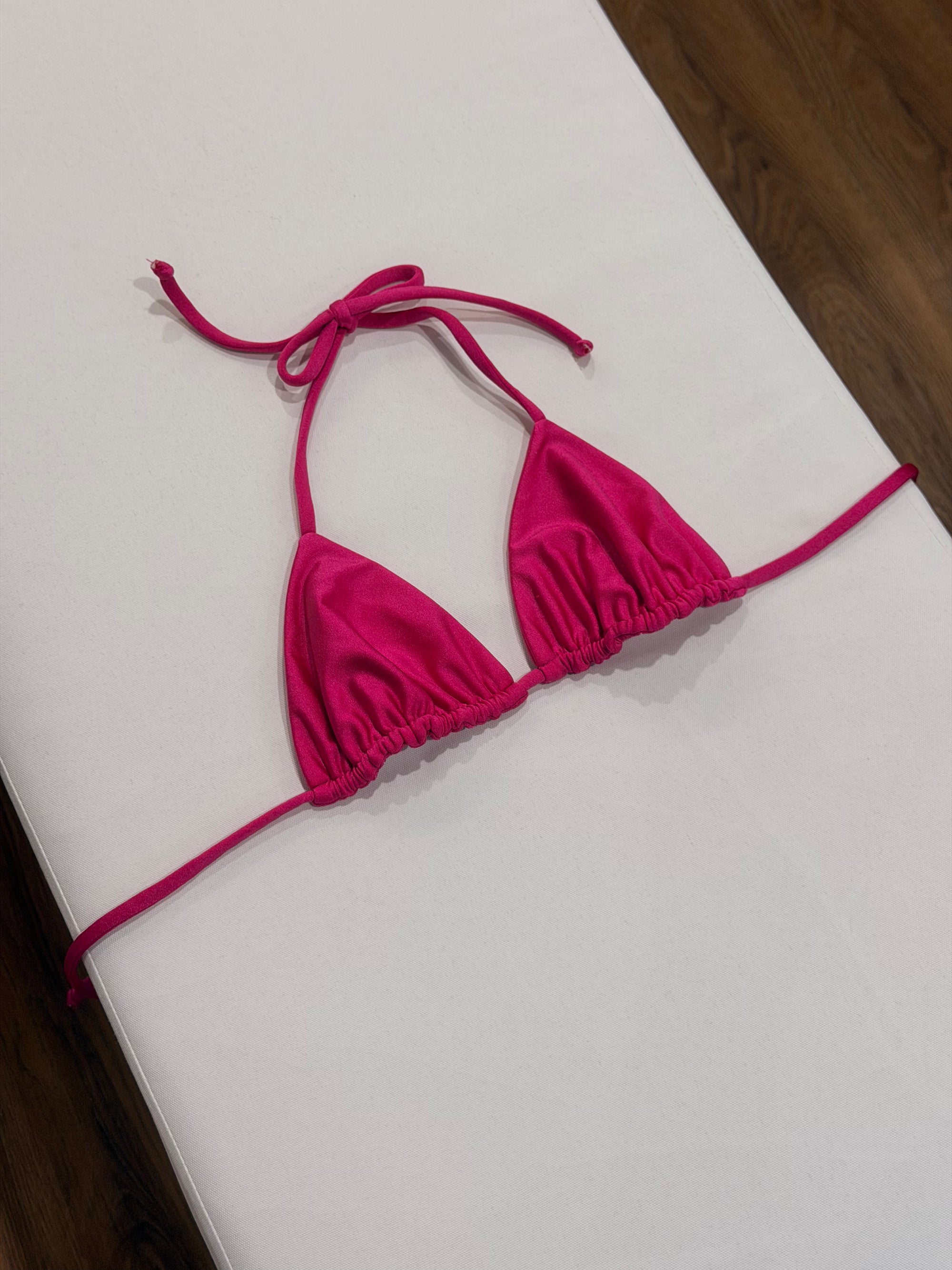 Emi Top in Metallic Magenta - Final Sale