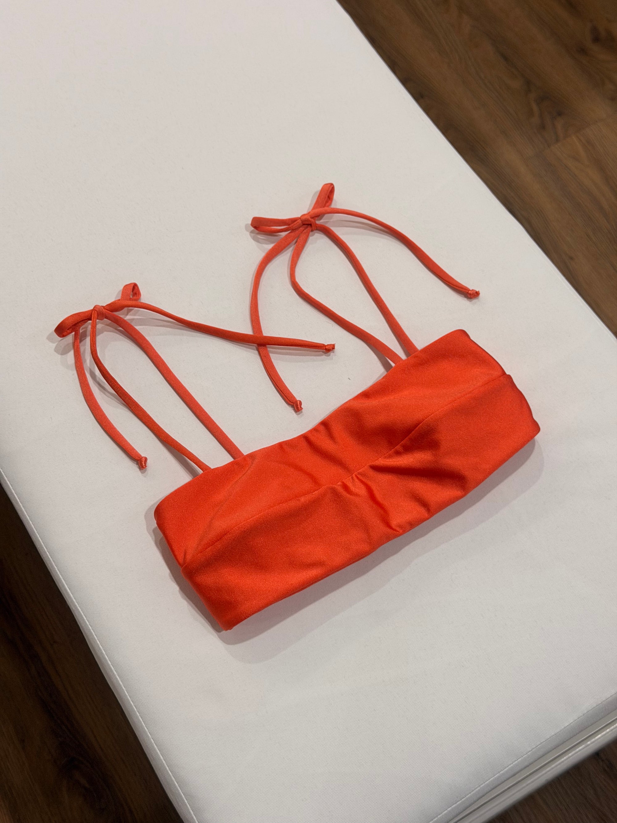 Kat Top in Metallic Amber - Final Sale