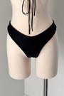 Lola reversible Bottom in Metallic Black/Pearl - Final Sale