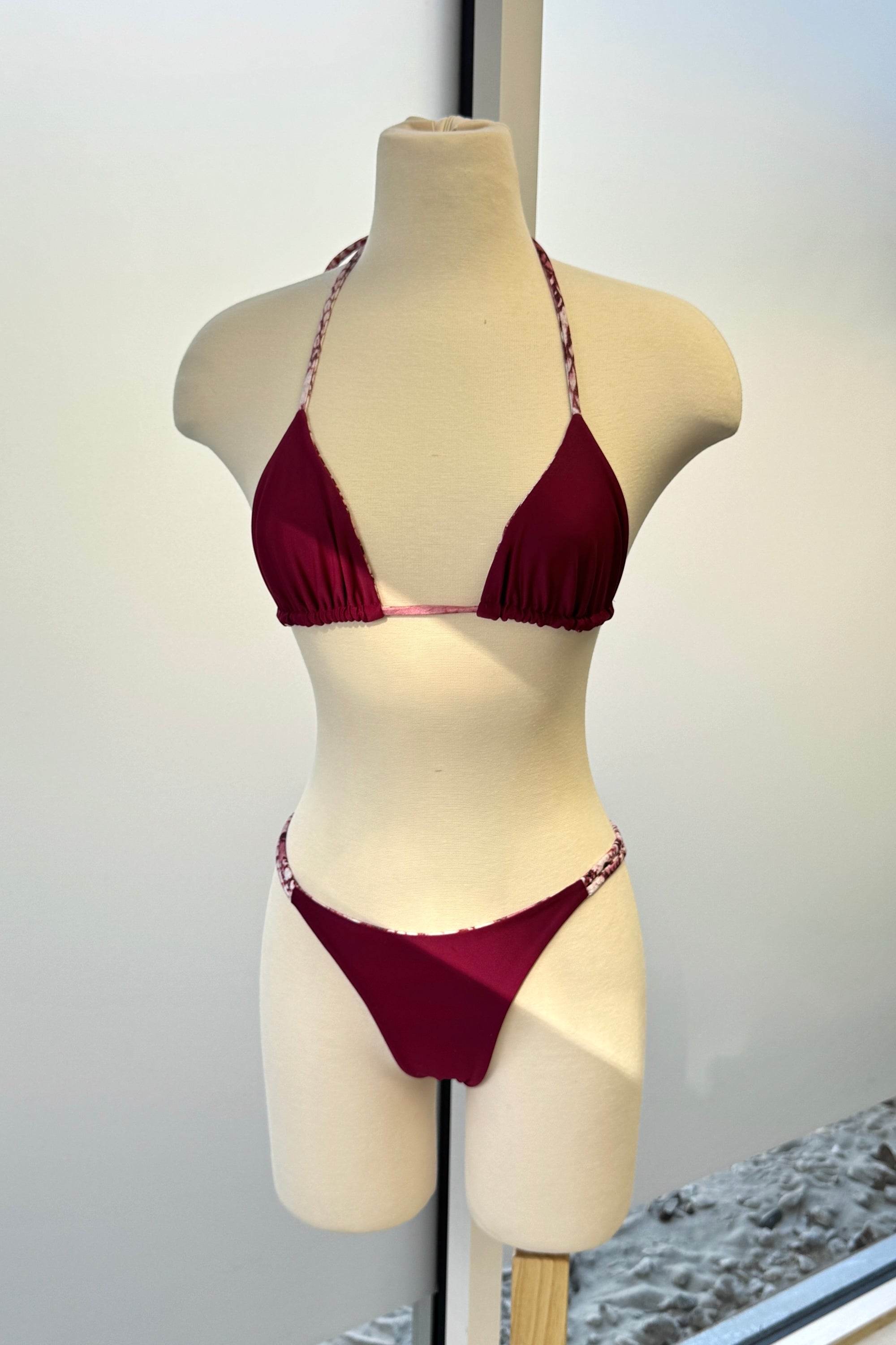 Emi reversible Top in Ruby/Python - Final Sale