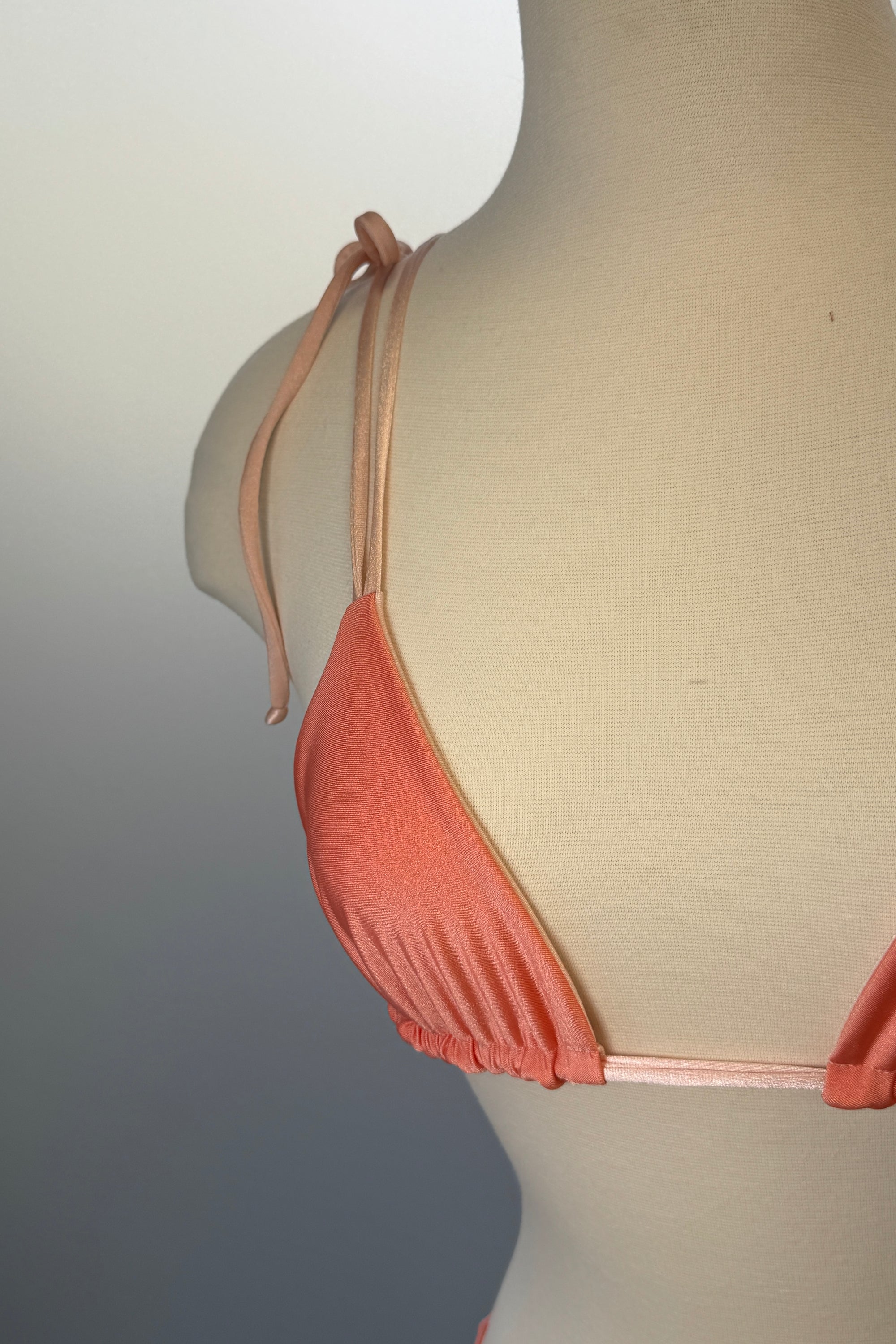 Paloma reversible Top in Metallic Peach/Rose - Final Sale