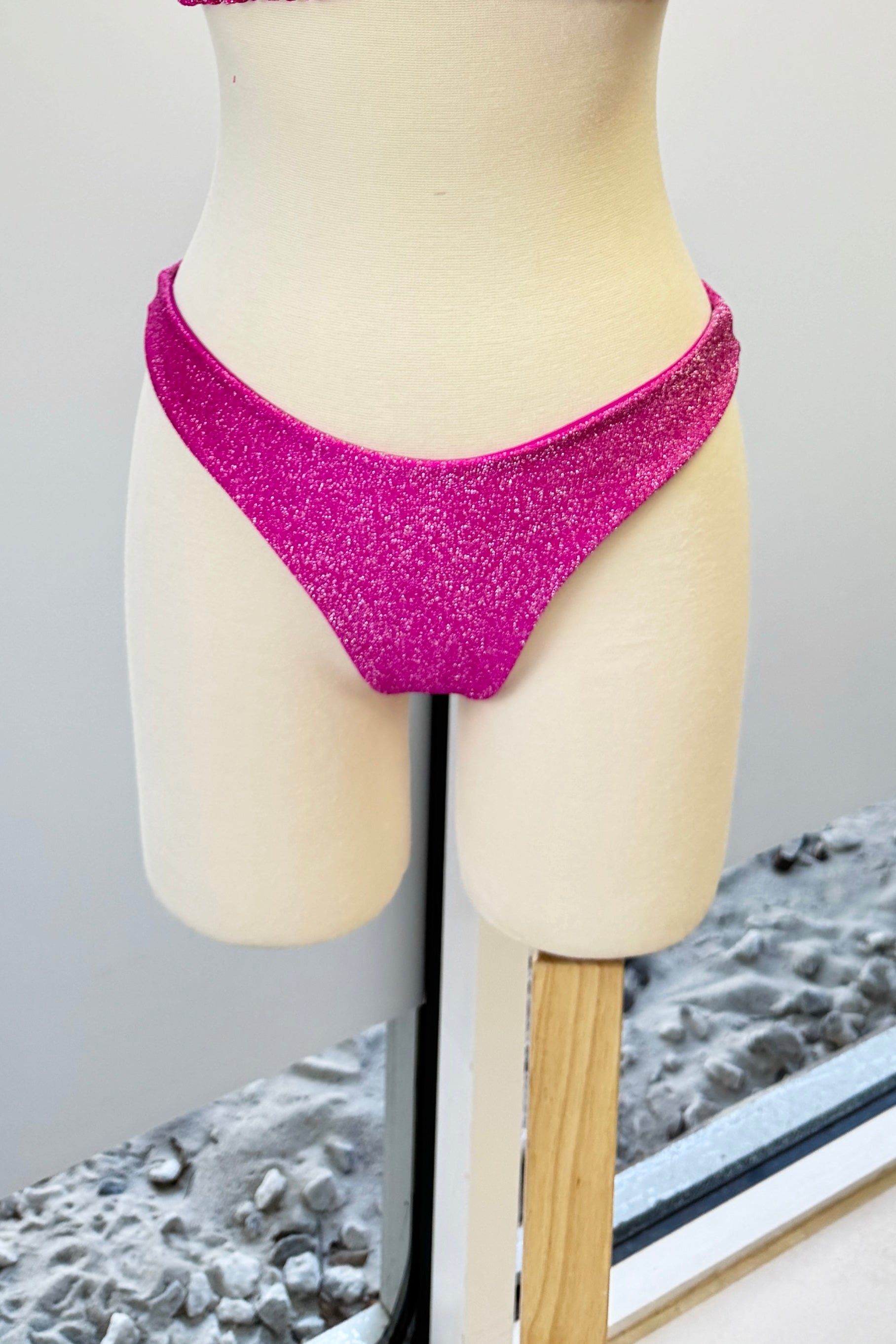 Reece Bottom in Magenta Shimmer - Final Sale