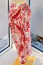 Beach Wrap in Ruby Tie Dye - Final Sale