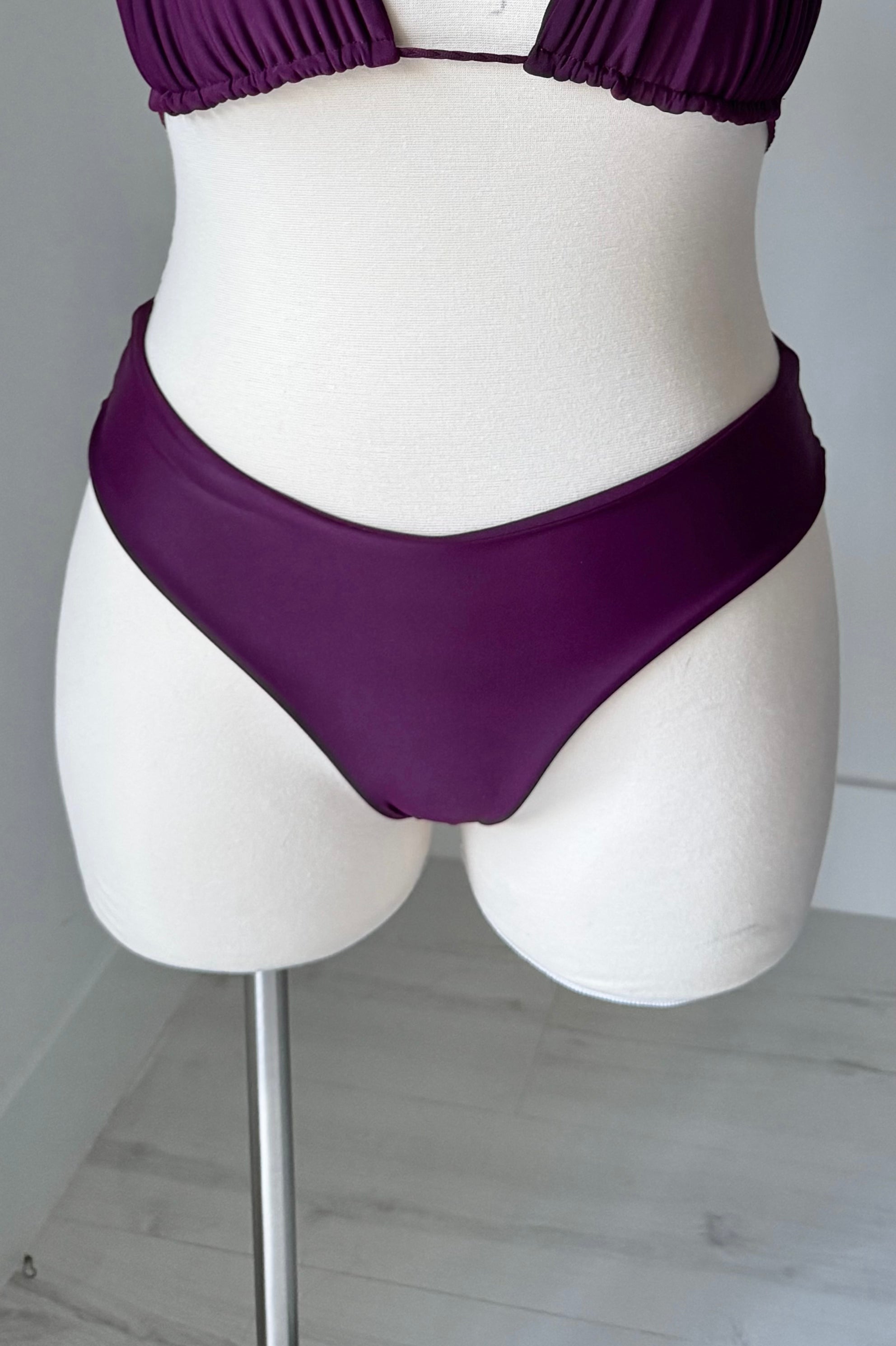 Kate Bottom in Eggplant - Final Sale