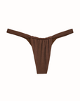 Eve Bikini Bottom in Textured Bungalow - Final Sale
