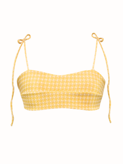 KAT Bikini Top in Honeycomb