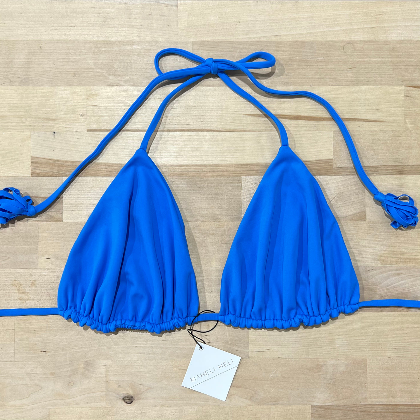 EMI Bikini Top in Azule