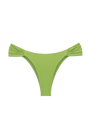 Thick strap flattering bikini bottom in light green