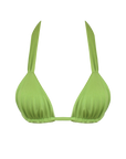Supportive swimwear triangle top in light green