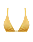 Bralette style supportive for large bust braided swimsuit in gold