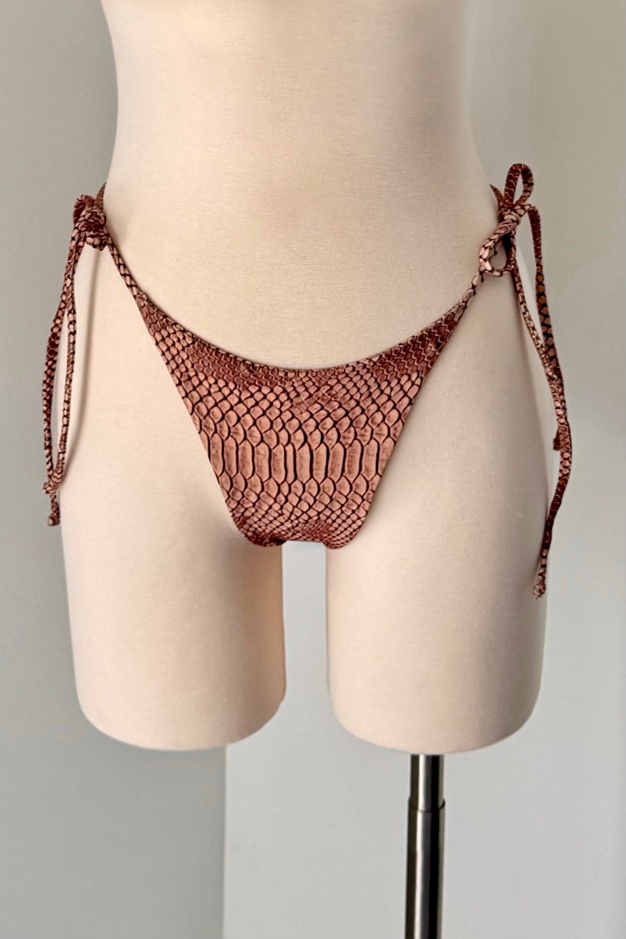 Paloma Bottom in Nude Python - Final Sale