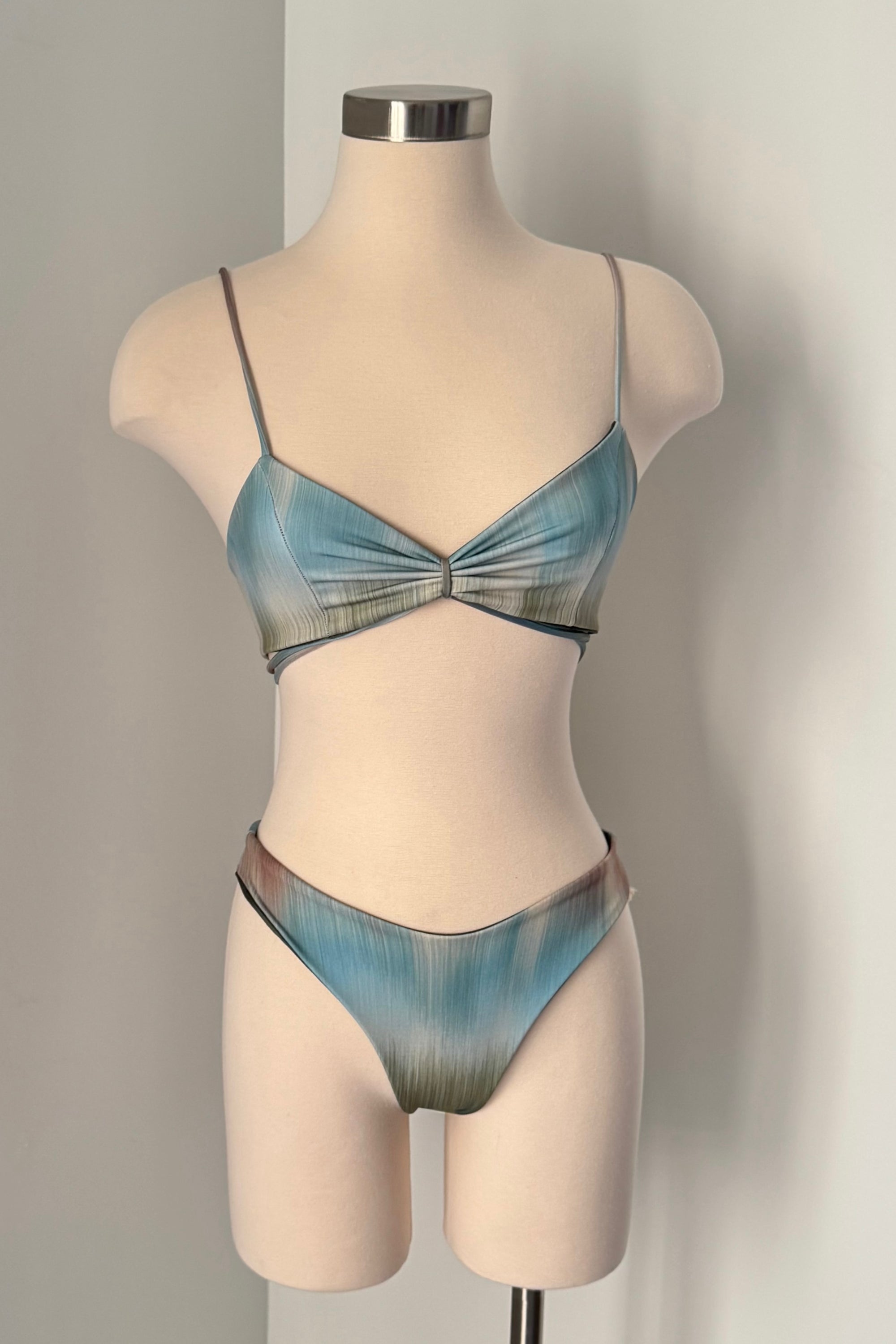 Lola Bottom in Sage Blue Dye - Final Sale